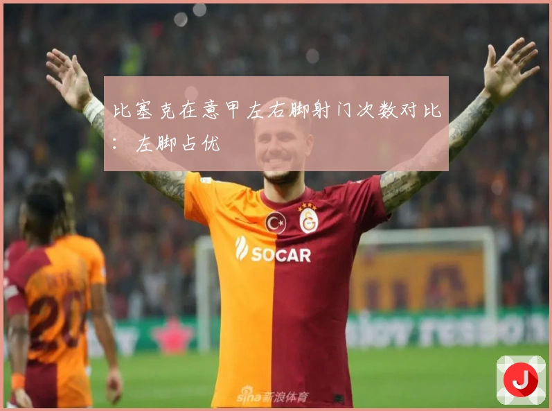 比塞克在意甲左右脚射门次数对比:左脚占优